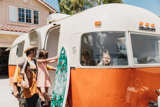 This Family of 5 Maximizes Genius Storage Solutions in Their 200-Square-Foot Airstream